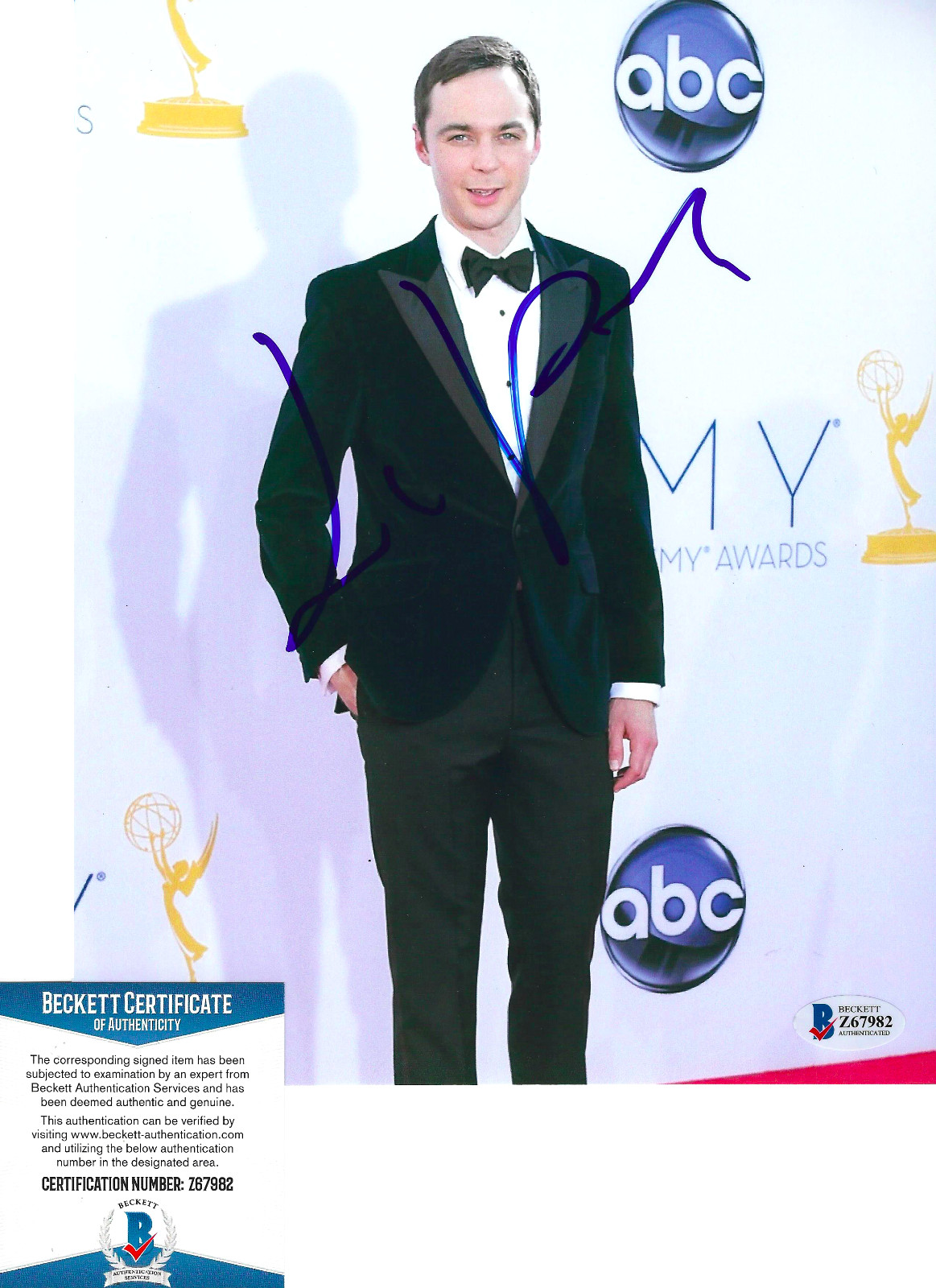 Jim Parsons Big Bang Theory Framed Autograph Picture - Sheldon Cooper Signed Print Display | US Letter Size Gift - View #11