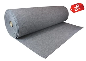 Grau Filz Filzstoff 100x150cm Meterware 5,5mm Stark - - Filzmatte Bastelfil - Bild 1 von 3