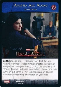 WDV-020 AGATHA ALL ALONG Upper Deck Marvel VS System WANDAVISION - Picture 1 of 1