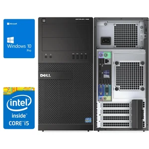 Dell Optiplex XE2 Mini Tower i5-4570s (2,9 GHz) DVD 8/16GB - 240/480/960GB Win 10 - Zdjęcie 1 z 16