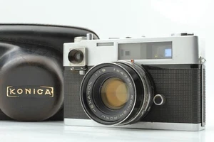 [Exc+5 w/ case ] Konica Auto S 35mm Rangefinder Film Camera w/ 47mm f1.9 #609 - Picture 1 of 11