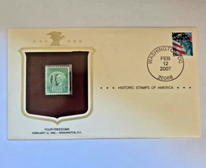 Four Freedoms Historic Stamp - Picture 1 of 4