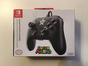 PDP - Faceoff Wired Pro Controller - Super Mario Star Edition (Nintendo Switch)