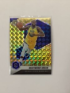 2020-21 Panini Mosaic Mosaic Reactive Yellow #55 Draymond Green A-34