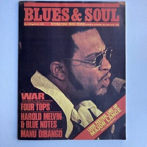 Blues & Soul Magazine No 132 9-22 April 74 Major Lance, WAR, Northern, Reggae - Picture 1 of 5
