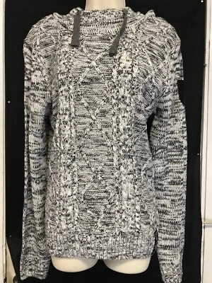 Darkblack Denim Co Gray Hoodie Sweater Size S Kg WSR Casual Preppy Skater - Image 1 of 4