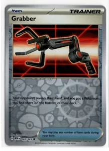 Pokemon Scarlet Violet 151 Reverse Holo 162/165 Grabber - Picture 1 of 1