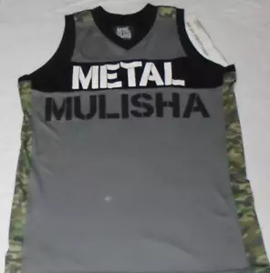 CAMISETA CAMISETA DE METAL MULISHA CAMO SIN MANGAS SIN MANGAS TALLA GRANDE - Imagen 1 de 2