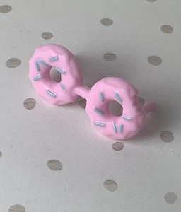 Gafas de donut Mattel rosa espolvoreado para Barbie muñeca extra mascotas - Imagen 1 de 3