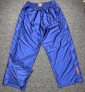 Pantaloni vintage Nike Team Florida Gators da uomo 2XL Breakaway Snap Warm Up Y2K larghi - Foto 1 di 17