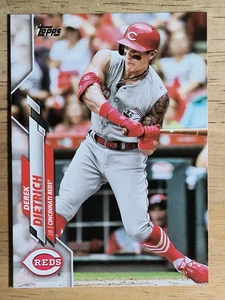 2020 Topps #209 Derek Dietrich - Picture 1 of 2