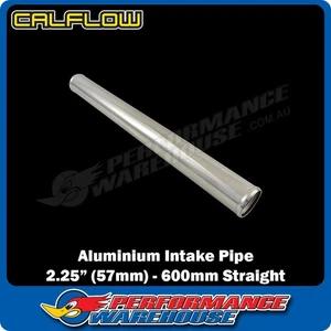 600mm Straight, 2.25 Inch (57mm) Mandrel Bend Aluminium Intake Intercooler Pipe - Picture 1 of 2