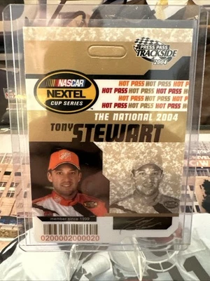 2004 Press Pass Trackside - Hot Pass Tony Stewart #HP 16 National - Image 1 of 2