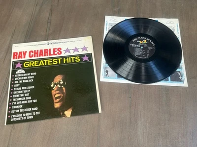 Ray Charles Greatest Hits ~ 1962 Funk Soul Vinyl LP ABC-Paramount (ABCS 415) VG+ - Image 1 of 4