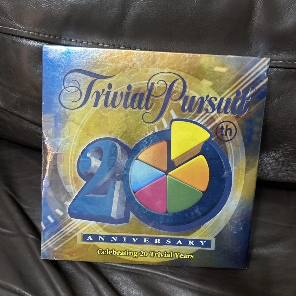 Trivial Pursuit 20th Anniversary Edition Boardgame Parker Hasbro/2004 - New - Image 1 of 2