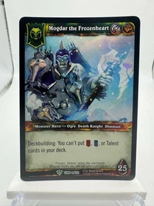 World of Warcraft TCG Tomb Foil Hero Mogdar the Frozenheart - Picture 1 of 2