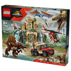 LEGO Jurassic World Spinosaurus & Quetzalcoatlus Air Mission NEW 2025 - Picture 1 of 6