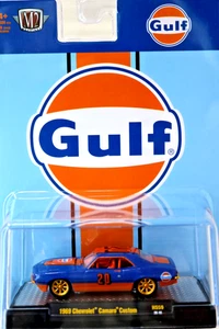 Same Day Shipping 1969 CHASE Chevrolet "Camaro" Blue & Orange 1/64  Racer #20 M2 - Picture 1 of 5
