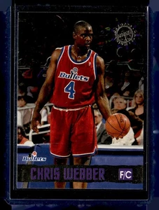 1995-96 Stadium Club Miembros Solo 50 #37 Chris Webber - Imagen 1 de 2