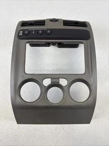 04-12 GMC Canyon Chevy Colorado 4x4 Radio Dash Bezel Trim OEM Light Gray - Picture 1 of 14