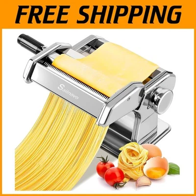 Adjustable Pasta Roller - Perfect for Spaghetti, Lasagna - Image 1 of 4