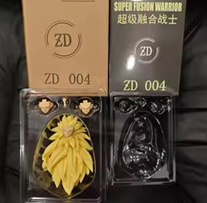 SH Figuarts Dragon Ball Z ZD Studios 003 Super Saiyan 3 Gogeta Headsculpt - Picture 1 of 7