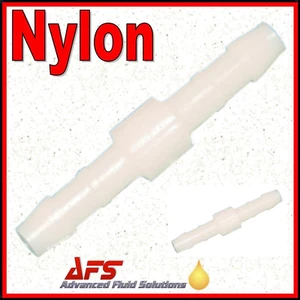 3 mm 1/8 Zoll Ausweis Schlauchverbinder Norma gleich Kunststoff gerades Stück Stachel Silikon VAC - Bild 1 von 2