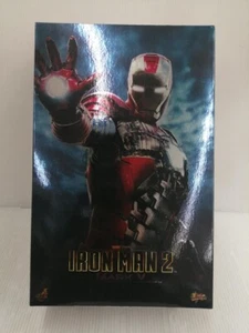 Iron Man 2 Mark V 5 Tony Stark Hot Toys MMS145 12 inch Actionfigur GEBRAUCHT - Bild 1 von 10