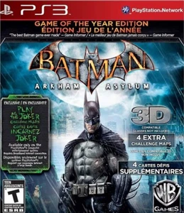Batman: Arkham Asylum Game of the Year Edition (PlayStation 3 PS3) Komplett - Bild 1 von 1