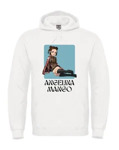 Angelina Mango Sweatshirt A ME COMES BOREDOM v3 Hooded or Crew Neck Melodrama - Picture 1 of 7