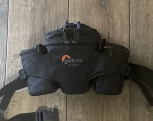 Lowepro Off Road Softshell Belt Pack Camera Bag Black 2 lens cases - Picture 1 of 12