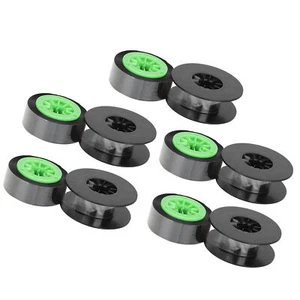 Ink Ribbon Black Green 5Pcs Typewriter Ribbon 0.5in X 164ft For Printing For - Bild 1 von 12