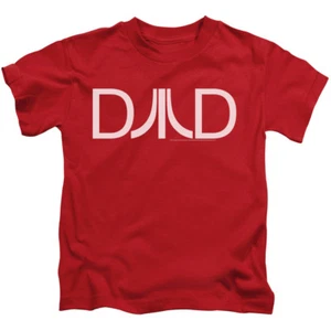 Atari Boys T-Shirt Dad Logo Red Tee - Picture 1 of 2