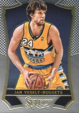 2013-14 Select Denver Nuggets Basketball Card #41 Jan Vesely