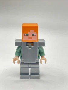 Lego Minecraft Alex Minifigure min059 - Picture 1 of 1