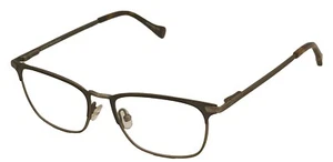 Lucky Womens Ophthalmic Soft Rectangle Metal Frame D812 Brown 49mm - Picture 1 of 14