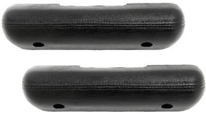 Replacement Arm Rest Pair for 1967 Mustang - Black - Both Driver & Passenger - Picture 1 of 24