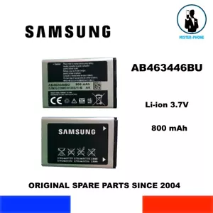 NEW ORIGINAL BATTERY SAMSUNG OEM 800mAh 2,96Wh AB463446BU BST3108BEC AB043446BE - Foto 1 di 6
