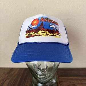 Vintage Nissin Arizona Roadrunner Snap Trucker Hat - Picture 1 of 9