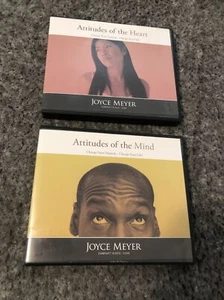 (2) Attitudes of the Heart & Mind (6 Audio CD Disc Sets) Joyce Meyer LOT - Picture 1 of 3