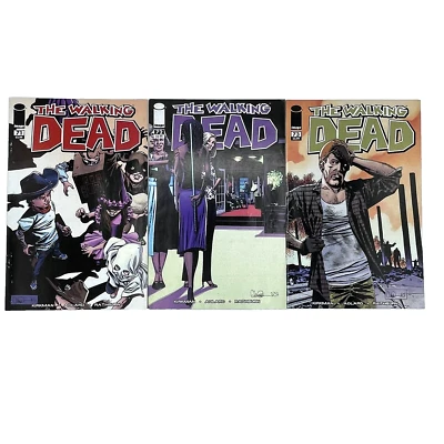 The WALKING DEAD #71 72 73 Image Comics Robert Kirkman Charlie Adlard 2010 - Image 1 of 4