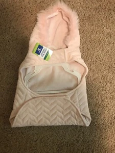 NEW "LG" PINK VELOUR Top Paw Hooded , Warm Dog Winter Coat BENEFITS CHARITY - Picture 1 of 1