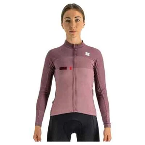 Sportful Bodyfit Pro Thermal Jersey Women's S Long Sleeve Full Zip Pink Bike med - Picture 1 of 3