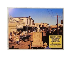 Lobby Card Oklahoma Crude #8 Original Vintage 1973 Geore C. Scott, Faye Dunaway - Foto 1 di 4