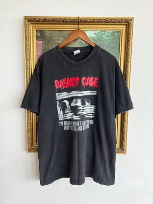 Vintage 2000s Basket Case Horror Movie Reprint 1981 T-shirt Sz XL - Image 1 of 4