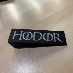 Fermaporta HODOR, fermaporta stampato in 3D, Hodor, fermaporta GOT, cuneo porta, cuneo - Foto 1 di 3
