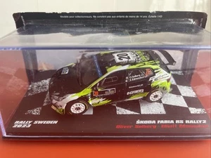 COCHE 1/43 ALTAYA SKODA FABIA RS RALLY2 RALLY SWEDEN 2023 - Imagen 1 de 3