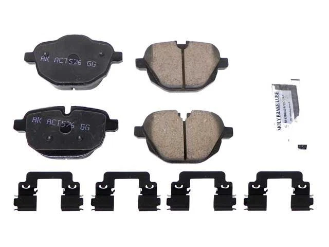 后刹车片套装适用于 2014 - 2017 年,2019 - 2020 年宝马 i8 2015 2016 HR824FG — 第 1/1 张图片