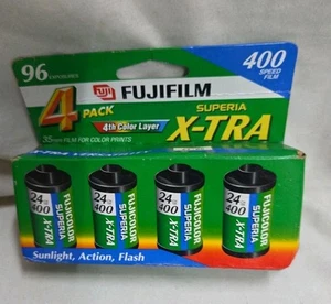 Fujicolor Superia X-TRA 400 35mm Film XTRA400 Expired - Pack Of 4 Rolls Expired - Picture 1 of 6