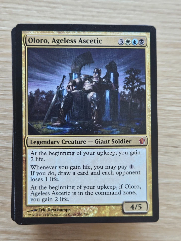 Custom Commander Deck ~ Lifegain ~ Oloro, Ageless Ascetic ~ 100 Card EDH Deck - Image 1 of 4